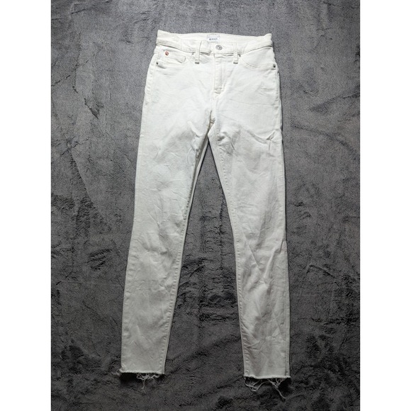 H By Hudson Denim - Hudson Blair High Rise Super Skinny Ankle Jeans Women's Size 25 White